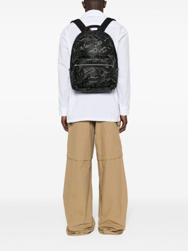 Kenzo logo-jacquard backpack - Image 2