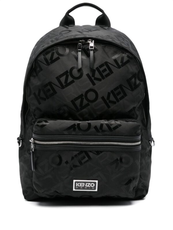 Kenzo logo-jacquard backpack