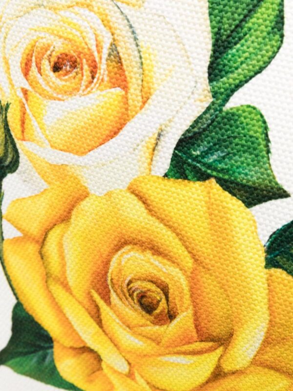 Dolce & Gabbana rose-print canvas tote bag - Image 3