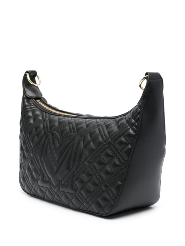 Love Moschino logo-lettering quilted bag - Image 3