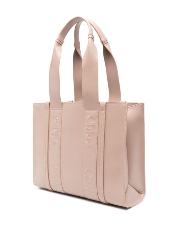 Chloé medium Woody tote bag - Image 3