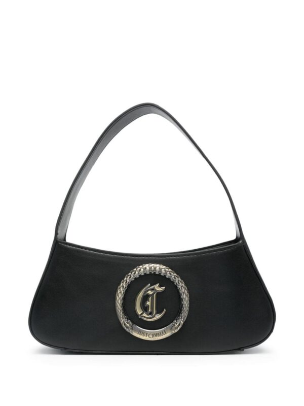 Just Cavalli logo-plaque tote bag