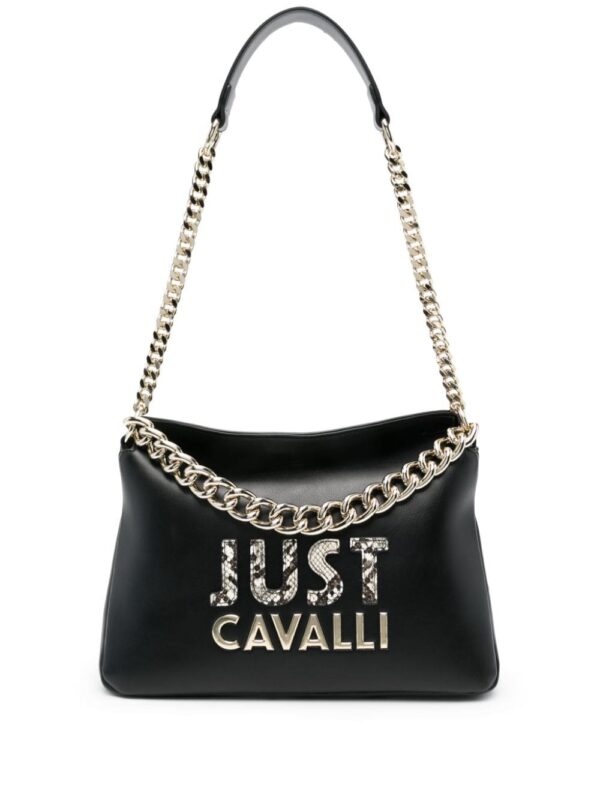 Just Cavalli logo-lettering  tote bag