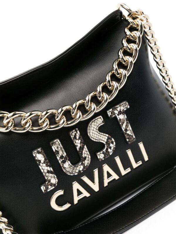 Just Cavalli logo-lettering  tote bag - Image 4