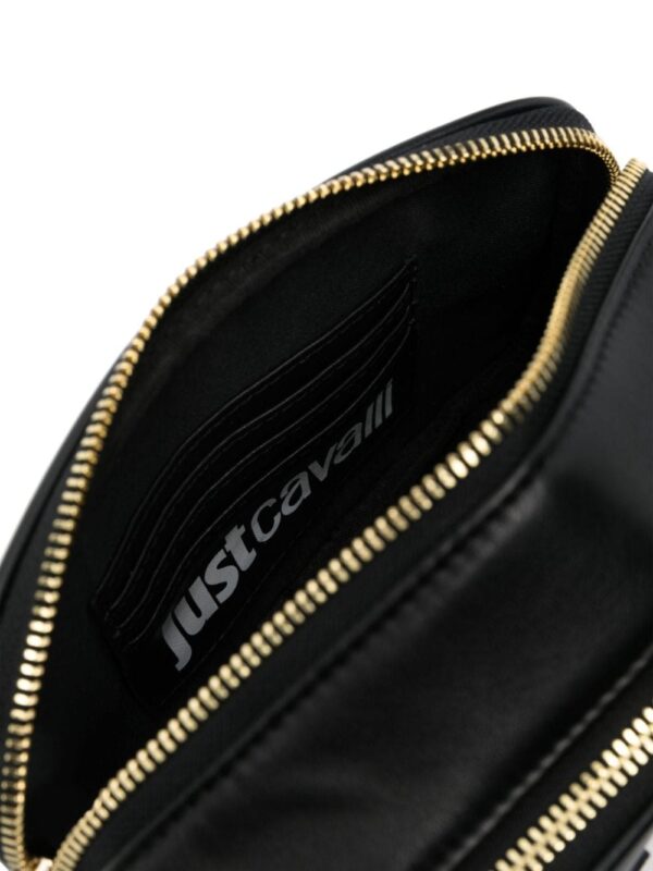 Just Cavalli logo-lettering cross body bag - Image 5