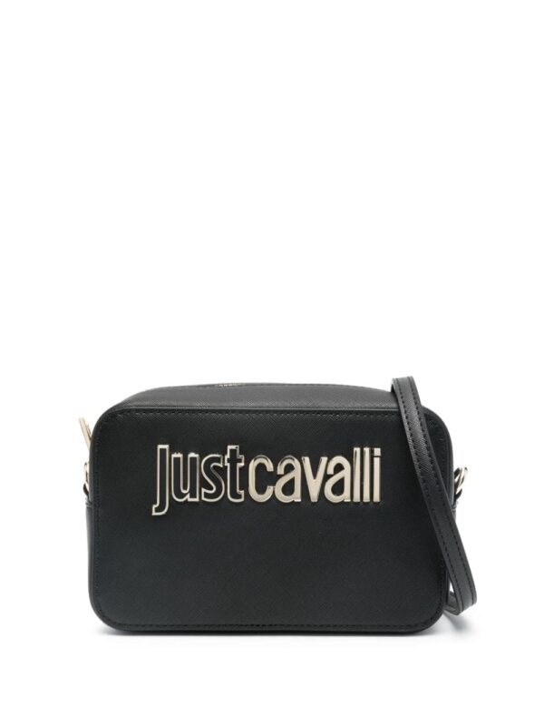 Just Cavalli logo-lettering cross body bag