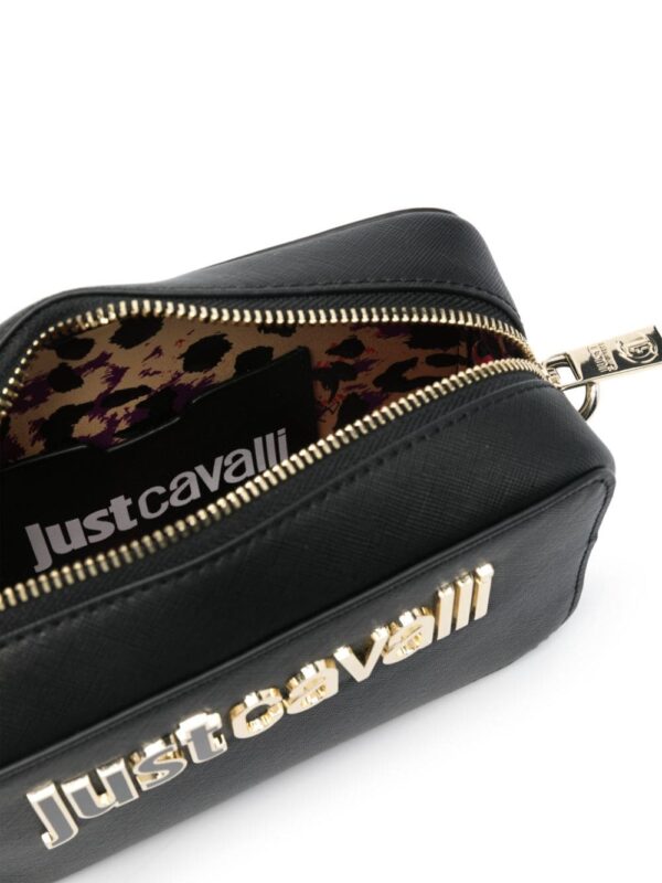 Just Cavalli logo-lettering cross body bag - Image 5