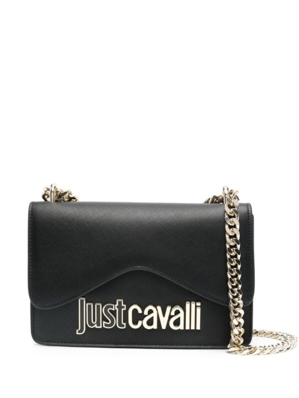 Just Cavalli logo-lettering cross body bag