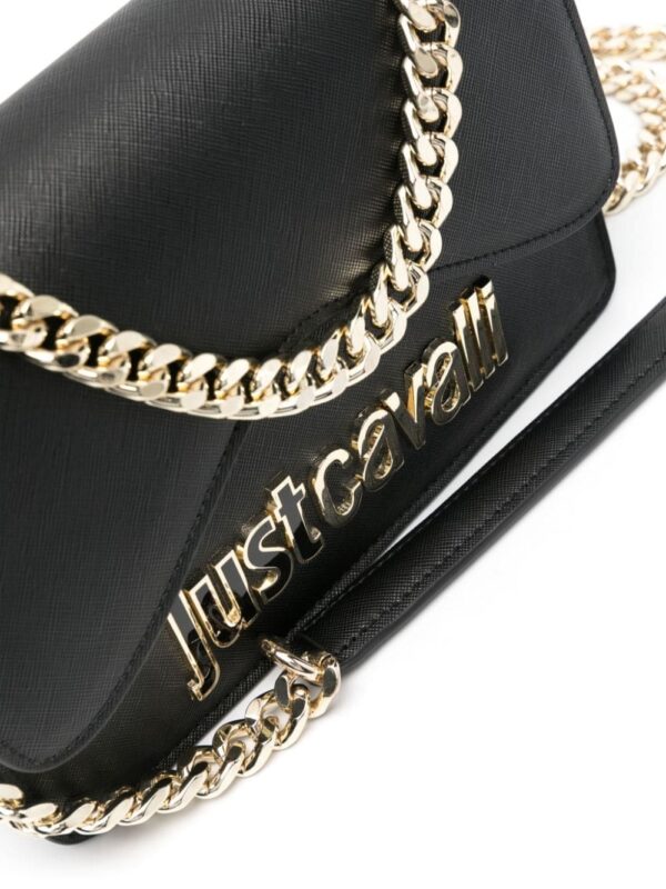 Just Cavalli logo-lettering cross body bag - Image 4