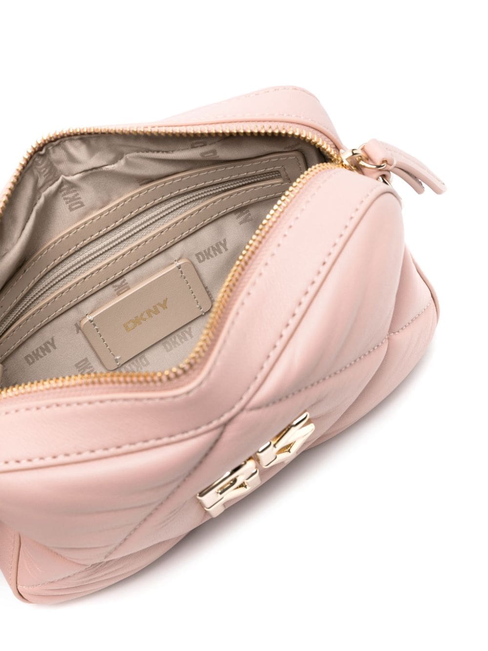 DKNY logo-plaque leather crossbody bag - Image 5