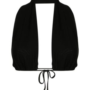 ANDREĀDAMO tie-fastening bandeau bra