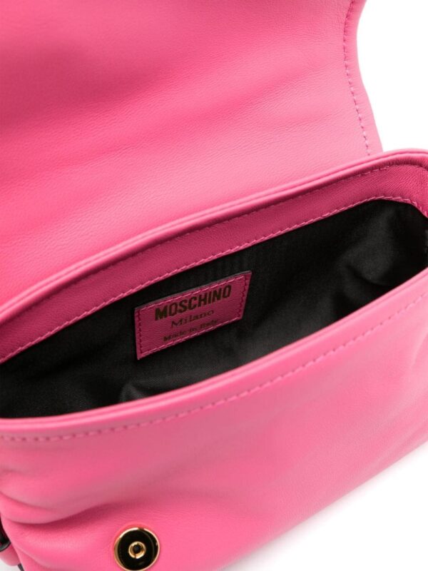 Moschino logo-lettering cross body bag - Image 5
