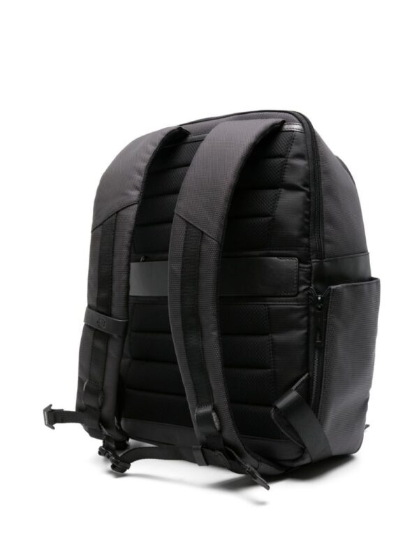 PIQUADRO logo-plaque panelled backpack - Image 3