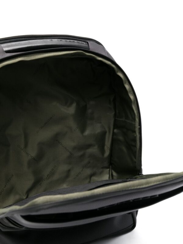 PIQUADRO logo-plaque panelled backpack - Image 5