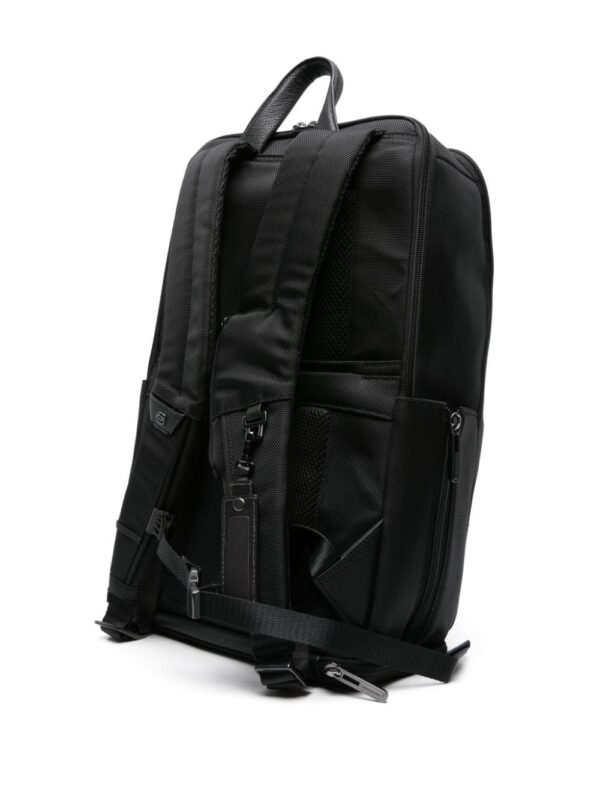 PIQUADRO 15,6" laptop leather backpack - Image 3
