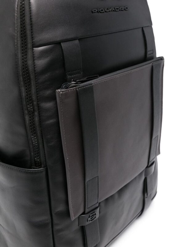 PIQUADRO 14" laptop leather backpack - Image 4