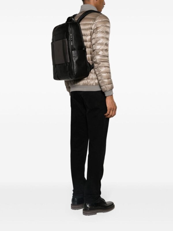 PIQUADRO 14" laptop leather backpack - Image 2