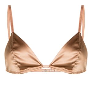 Murmur  Nostalgic satin triangle bra