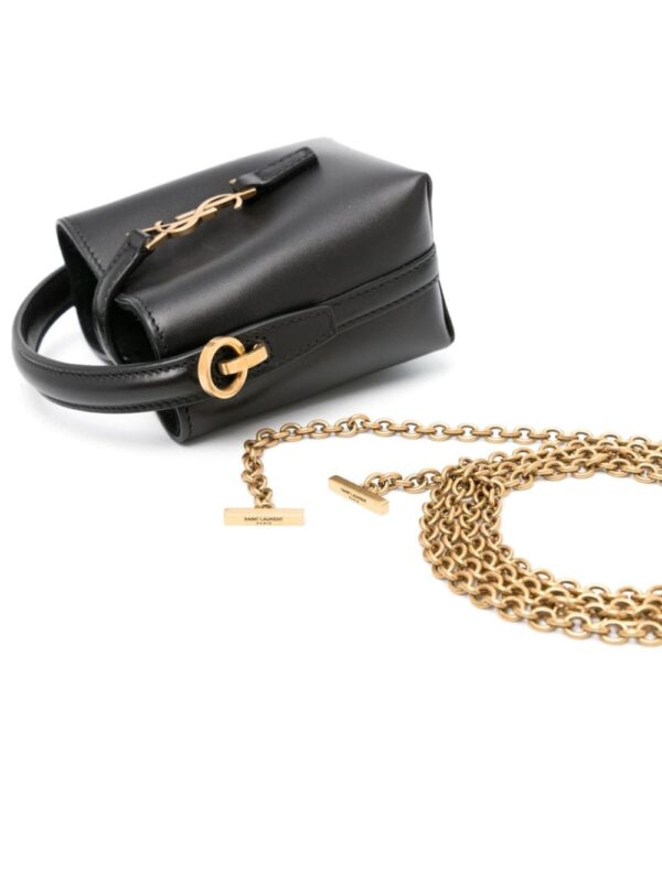 Saint Laurent Le 37 micro leather mini bag - Image 4