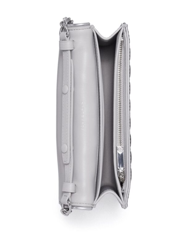 Tory Burch Fleming metallic quilted crossbody bag - Image 3