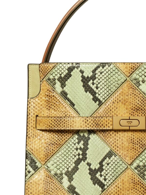 Tory Burch Diamond Exotic Lee Radziwill double tote bag - Image 4