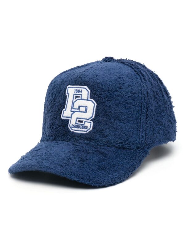 DSQUARED2 D2 College terry-cloth hat
