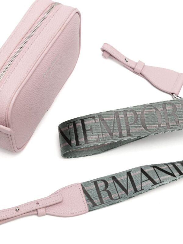 Emporio Armani logo-stamp crossbody bag - Image 4