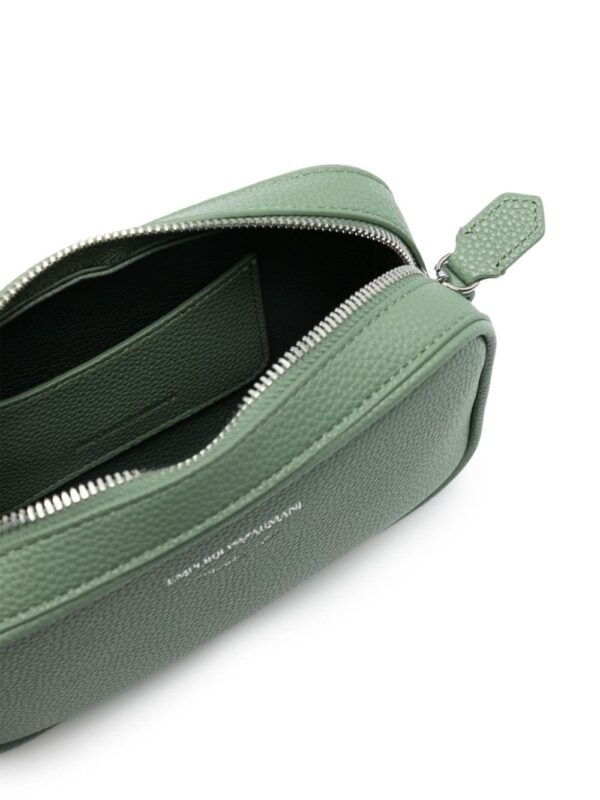 Emporio Armani logo-debossed cross body bag - Image 5