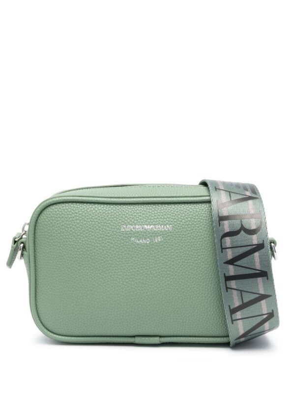 Emporio Armani logo-debossed cross body bag