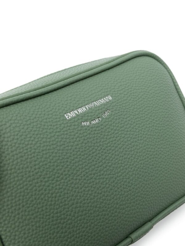Emporio Armani logo-debossed cross body bag - Image 4