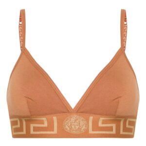 Versace Greca-detailing bra