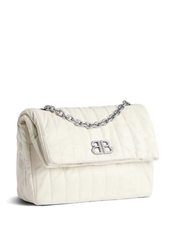 Balenciaga small Monaco quilted shoulder bag - Image 4
