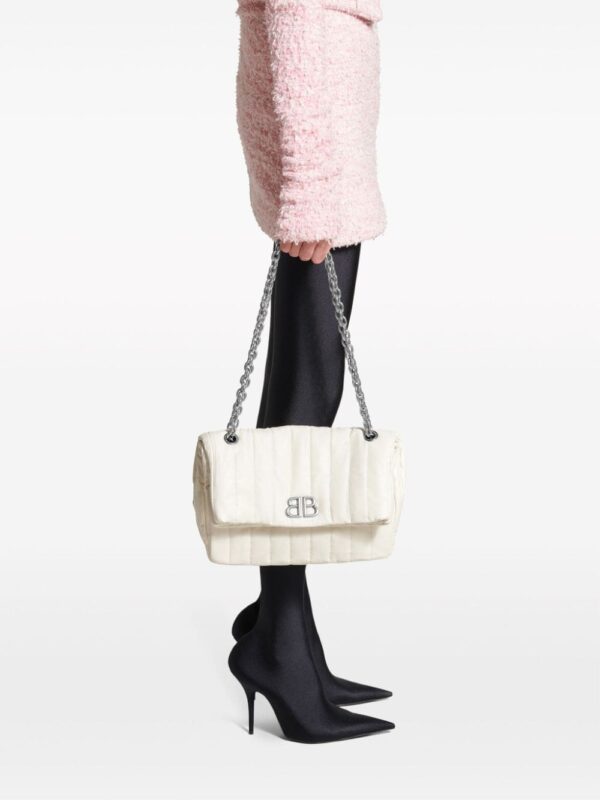 Balenciaga small Monaco quilted shoulder bag - Image 2