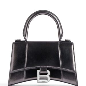 Balenciaga Hourglass XS metallized crossbody bag