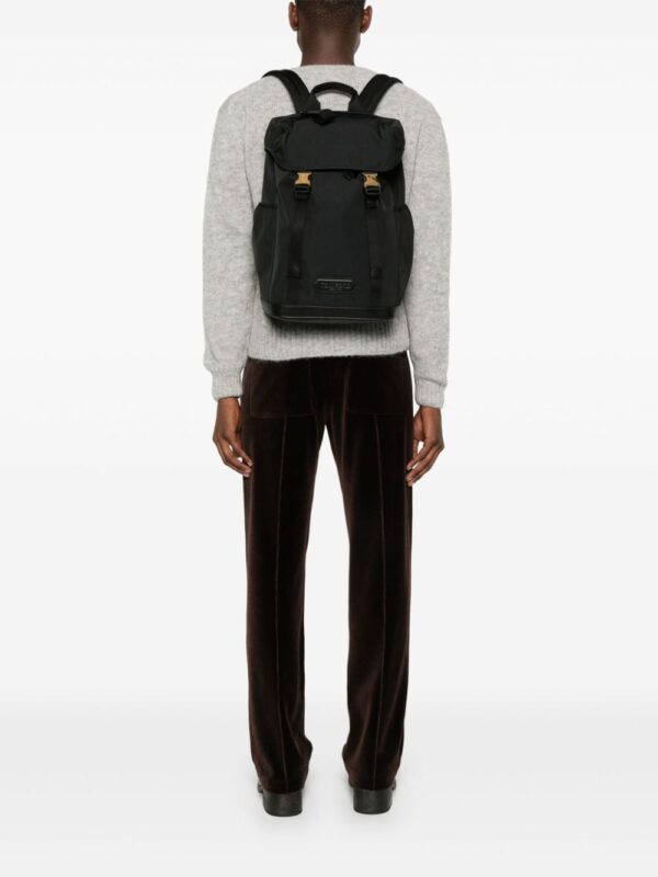 TOM FORD buckle-straps drawstring backpack - Image 4