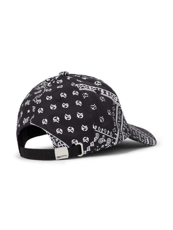 Karl Lagerfeld Jeans bandana-print baseball cap - Image 2
