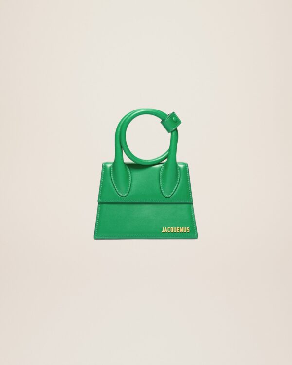 Jacquemus Le Chiquito Noeud  Coiled handbag.