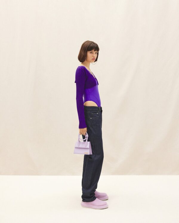 Jacquemus Le Chiquito Noeud  Coiled handbag. - Image 5