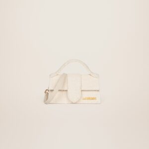 Jacquemus Le Bambino Mini flap bag.