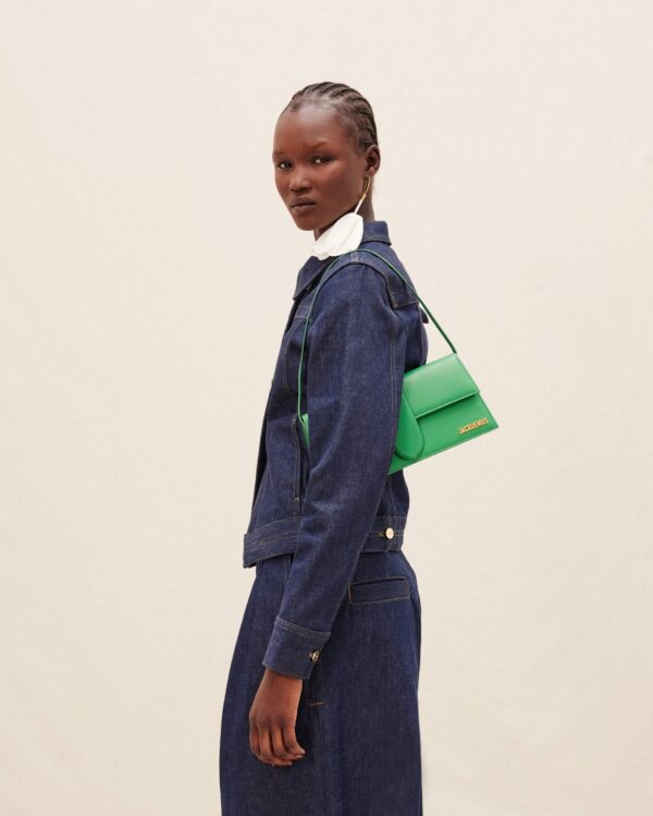 Jacquemus Le Bambino long  Long envelope shoulder bag. - Image 5