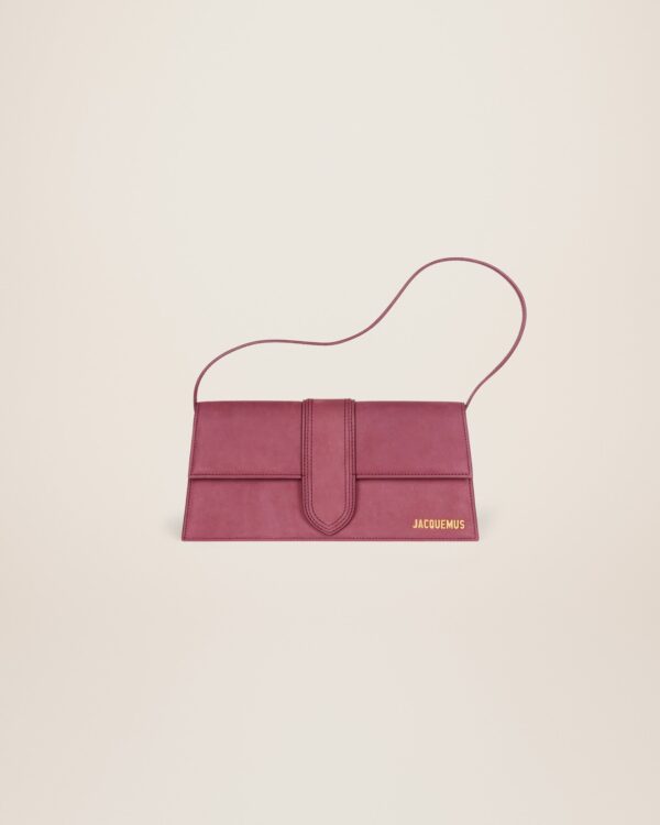 Jacquemus Le Bambino long  Long flap bag.