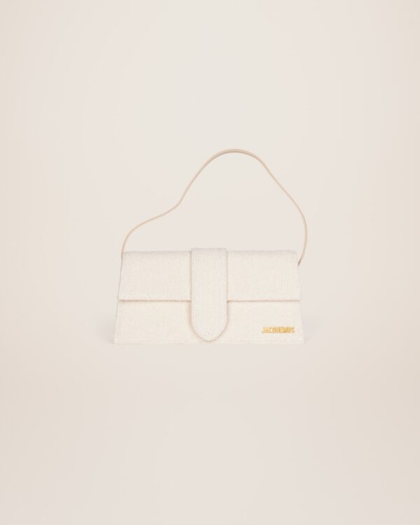 Jacquemus Le Bambino long  Long flap bag.