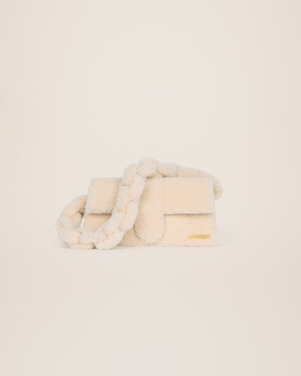Jacquemus e Bambidou  Shearling flap bag.