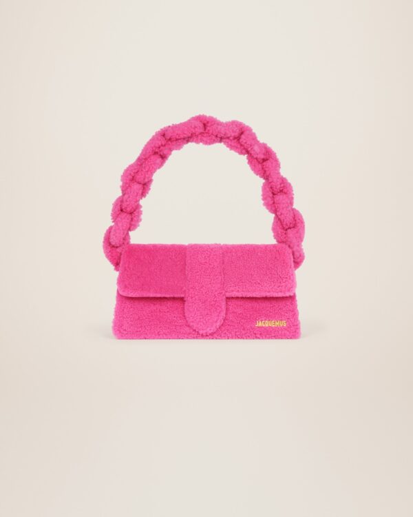 Jacquemus Le Bambidou  Shearling flap bag. - Image 2