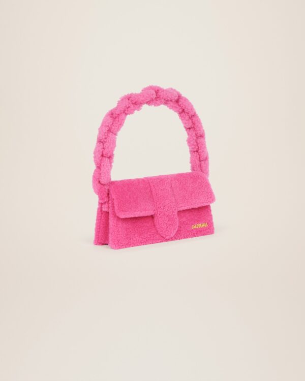 Jacquemus Le Bambidou  Shearling flap bag. - Image 3