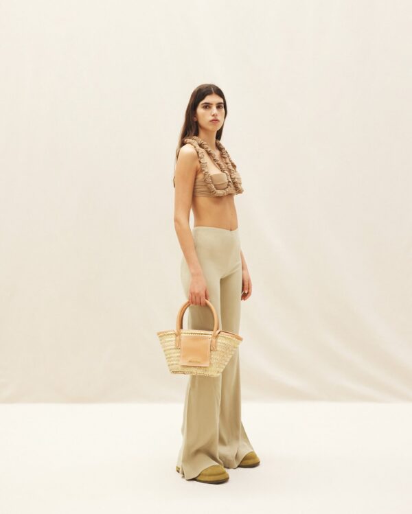 Jacquemus Le petit panier Soli  Mini beach basket bag. - Image 5