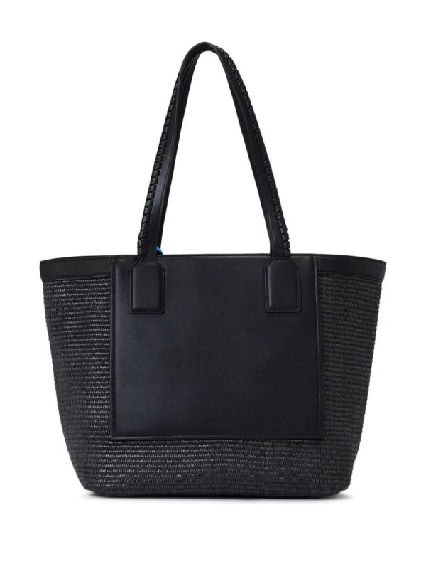 Karl Lagerfeld Rue St-Guillaume raffia tote bag - Image 2