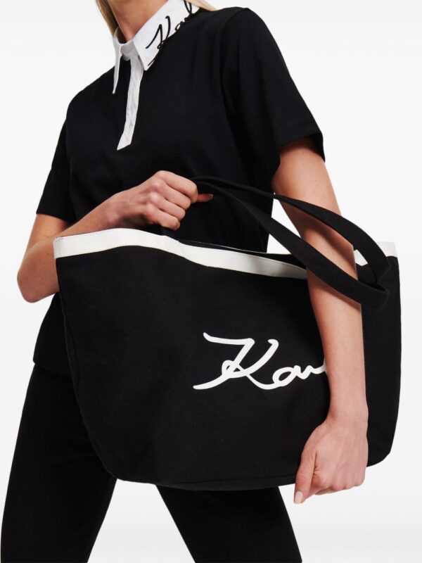 Karl Lagerfeld Signature tote bag - Image 2