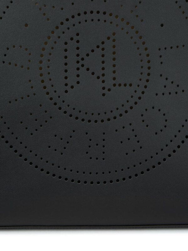 Karl Lagerfeld K/Circle perforated-logo tote bag - Image 3