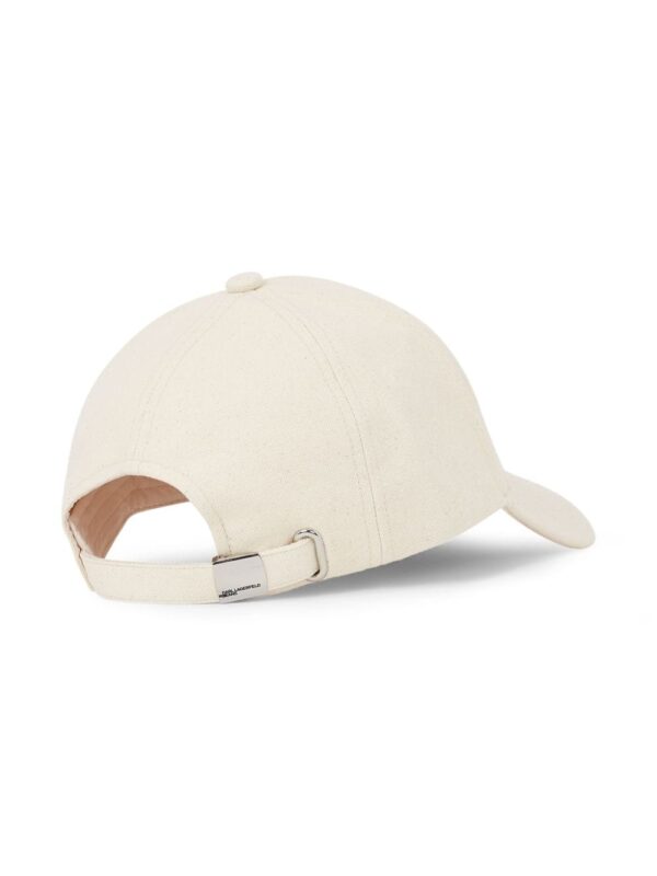Karl Lagerfeld Jeans Box logo-appliqué baseball cap - Image 2